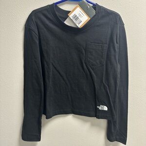 NORTH FACE - NORTHFACE - LONG SLEEVE - BLACK - SMALL - GIRLS (BRAND NEW)